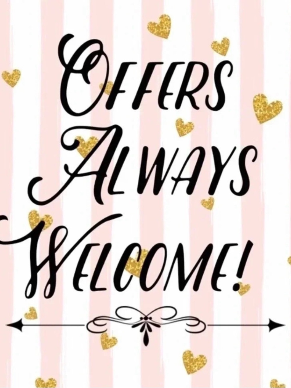 🩷Offers Welcome🖤